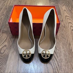 Tory Burch Chelsea 50mm pump in cream